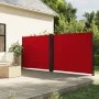 Red retractable side awning 160x1200 cm by , Umbrellas - Ref: Foro24-4004822, Price: 149,41 €, Discount: %