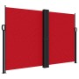 Toldo lateral retráctil rojo 160x1200 cm