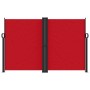 Toldo lateral retráctil rojo 160x1200 cm