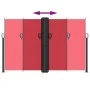 Red retractable side awning 160x1200 cm by , Umbrellas - Ref: Foro24-4004822, Price: 149,41 €, Discount: %