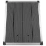 WPC Gartenduschwanne Edelstahl grau 80x62 cm von vidaXL, Duschwannen - Ref: Foro24-48203, Preis: 96,28 €, Rabatt: %