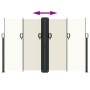 Toldo lateral retráctil crema 160x1200 cm de , Sombrillas - Ref: Foro24-4004820, Precio: 152,19 €, Descuento: %