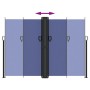 Toldo lateral retráctil azul 180x1200 cm de , Sombrillas - Ref: Foro24-4004836, Precio: 161,00 €, Descuento: %