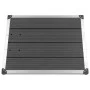WPC Gartenduschwanne Edelstahl grau 80x62 cm von vidaXL, Duschwannen - Ref: Foro24-48203, Preis: 96,28 €, Rabatt: %