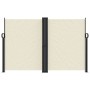 Cremefarbene einziehbare Seitenmarkise 160 x 1000 cm von , Sonnenschirme - Ref: Foro24-4004730, Preis: 149,99 €, Rabatt: %