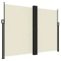 Cream retractable side awning 180x1000 cm by , Umbrellas - Ref: Foro24-4004745, Price: 153,52 €, Discount: %