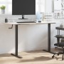 Marco de escritorio de pie acero negro (94-135)x60x(70-114) cm de , Escritorios - Ref: Foro24-4005341, Precio: 135,99 €, Desc...