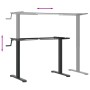 Stehpultgestell aus schwarzem Stahl (94-135)x60x(70-114) cm von , Schreibtische - Ref: Foro24-4005341, Preis: 136,09 €, Rabat...