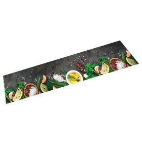 Kitchen rug washable velvet drawing spices 60x300 cm by , Doormats - Ref: Foro24-4005610, Price: 52,25 €, Discount: %