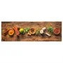 Alfombra de cocina lavable terciopelo dibujo especias 60x180 cm de , Felpudos - Ref: Foro24-4005606, Precio: 37,12 €, Descuen...