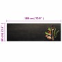 Alfombra de cocina lavable terciopelo dibujo especias 60x180 cm de , Felpudos - Ref: Foro24-4005612, Precio: 35,59 €, Descuen...