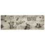 Kaffeegrauer, waschbarer Küchenteppich aus Samt, 60 x 180 cm von , Fußmatten - Ref: Foro24-4005582, Preis: 37,15 €, Rabatt: %