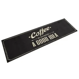 Waschbarer Küchenteppich aus Samt mit Kaffeetext, 45 x 150 cm von , Fußmatten - Ref: Foro24-4005596, Preis: 18,92 €, Rabatt: %
