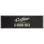 Waschbarer Küchenteppich aus Samt mit Kaffeetext, 45 x 150 cm von , Fußmatten - Ref: Foro24-4005596, Preis: 18,92 €, Rabatt: %