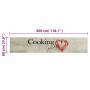 Peper Cooking Samt waschbare Küchenmatte 60x300 cm von , Fußmatten - Ref: Foro24-4005625, Preis: 53,54 €, Rabatt: %