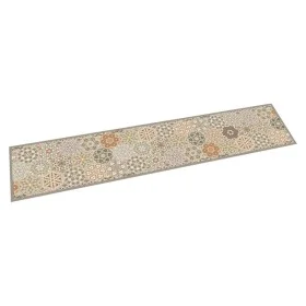 Waschbare Küchenmatte aus pastellfarbenem Sechseck-Samt, 60 x 300 cm von , Fußmatten - Ref: Foro24-4005631, Preis: 54,70 €, R...