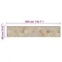 Alfombra de cocina lavable terciopelo hexágonos pastel 60x300cm de , Felpudos - Ref: Foro24-4005631, Precio: 54,70 €, Descuen...