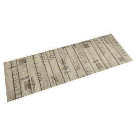 Alfombra de cocina lavable terciopelo estampado valla 45x150 cm