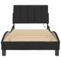 Black velvet bed frame with LED lights 90x190 cm by , Beds and slatted bases - Ref: Foro24-3213753, Price: 143,76 €, Discount: %