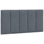 Estructura cama con luces LED terciopelo gris oscuro 100x200 cm de , Camas y somieres - Ref: Foro24-3213764, Precio: 154,15 €...