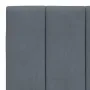 Bettgestell aus dunkelgrauem Samt mit LED-Leuchten, 100 x 200 cm von , Betten und Lattenroste - Ref: Foro24-3213764, Preis: 1...