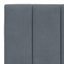 Estructura cama con luces LED terciopelo gris oscuro 100x200 cm de , Camas y somieres - Ref: Foro24-3213764, Precio: 154,15 €...