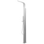 Ducha de exterior de acero inoxidable curvada de vidaXL, Accesorios para piscinas y spa - Ref: Foro24-48199, Precio: 255,77 €...