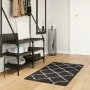 Moderner Hochflorteppich PAMPLONA Schwarz und Creme 60x110 cm von , Teppiche - Ref: Foro24-375404, Preis: 18,34 €, Rabatt: %