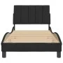 Bettrahmen mit schwarzem Samtkopfteil 90x200 cm von , Betten und Lattenroste - Ref: Foro24-3207827, Preis: 137,72 €, Rabatt: %