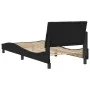 Bettrahmen mit schwarzem Samtkopfteil 90x200 cm von , Betten und Lattenroste - Ref: Foro24-3207827, Preis: 137,72 €, Rabatt: %