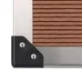 WPC garden shower tray stainless steel brown 80x62 cm by vidaXL, Shower trays - Ref: Foro24-48202, Price: 97,22 €, Discount: %