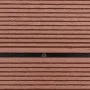 WPC garden shower tray stainless steel brown 80x62 cm by vidaXL, Shower trays - Ref: Foro24-48202, Price: 97,22 €, Discount: %