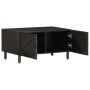 Solid black mango wood coffee table 80x50x40 cm by , Coffee table - Ref: Foro24-356824, Price: 79,82 €, Discount: %