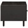 Solid black mango wood coffee table 80x50x40 cm by , Coffee table - Ref: Foro24-356824, Price: 79,82 €, Discount: %