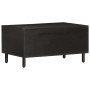 Mesa de centro madera maciza de mango negra 80x50x40 cm de , Mesas de centro - Ref: Foro24-356824, Precio: 79,75 €, Descuento: %