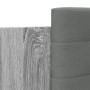 Sonoma-graues Holzwerkstoffbett mit Kopfteil 100 x 200 cm von , Betten und Lattenroste - Ref: Foro24-3209938, Preis: 157,61 €...