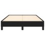 Black fabric bed frame 120x190 cm by , Beds and slatted bases - Ref: Foro24-379484, Price: 95,92 €, Discount: %