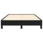 Black fabric bed frame 120x190 cm by , Beds and slatted bases - Ref: Foro24-379484, Price: 94,45 €, Discount: %