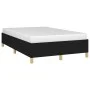 Black fabric bed frame 120x190 cm by , Beds and slatted bases - Ref: Foro24-379517, Price: 89,78 €, Discount: %