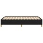Black fabric bed frame 120x190 cm by , Beds and slatted bases - Ref: Foro24-379517, Price: 74,57 €, Discount: %
