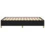 Black fabric bed frame 120x190 cm by , Beds and slatted bases - Ref: Foro24-379517, Price: 89,78 €, Discount: %