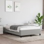 Estructura de cama tela gris claro 120x190 cm de , Camas y somieres - Ref: Foro24-379508, Precio: 102,45 €