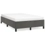 Estructura de cama terciopelo gris oscuro 120x190 cm de , Camas y somieres - Ref: Foro24-379529, Precio: 109,21 €, Descuento: %