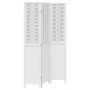 White Paulownia solid wood 3-panel dividing screen by , Room dividers - Ref: Foro24-358719, Price: 95,01 €, Discount: %