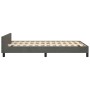 Dark gray velvet bed frame with headboard 120x190 cm by , Beds and slatted bases - Ref: Foro24-379548, Price: 114,78 €, Disco...