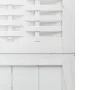 White Paulownia solid wood 5-panel dividing screen by , Room dividers - Ref: Foro24-358727, Price: 151,07 €, Discount: %