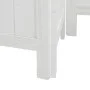 Biombo separador de 6 paneles madera maciza Paulownia blanco de , Divisores de ambientes - Ref: Foro24-358731, Precio: 188,78...