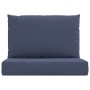 Kissen für Palettenmöbel 2 Einheiten marineblauer Stoff von , Kissen für Stühle und Sofas - Ref: Foro24-379148, Preis: 55,31 ...