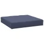 Cushions for pallet furniture 2 units navy blue fabric by , Cushions for chairs and sofas - Ref: Foro24-379148, Price: 45,12 ...