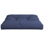 Marineblaues Paletten-Sofakissen aus Stoff, 70 x 70 x 12 cm von , Kissen für Stühle und Sofas - Ref: Foro24-377874, Preis: 39...